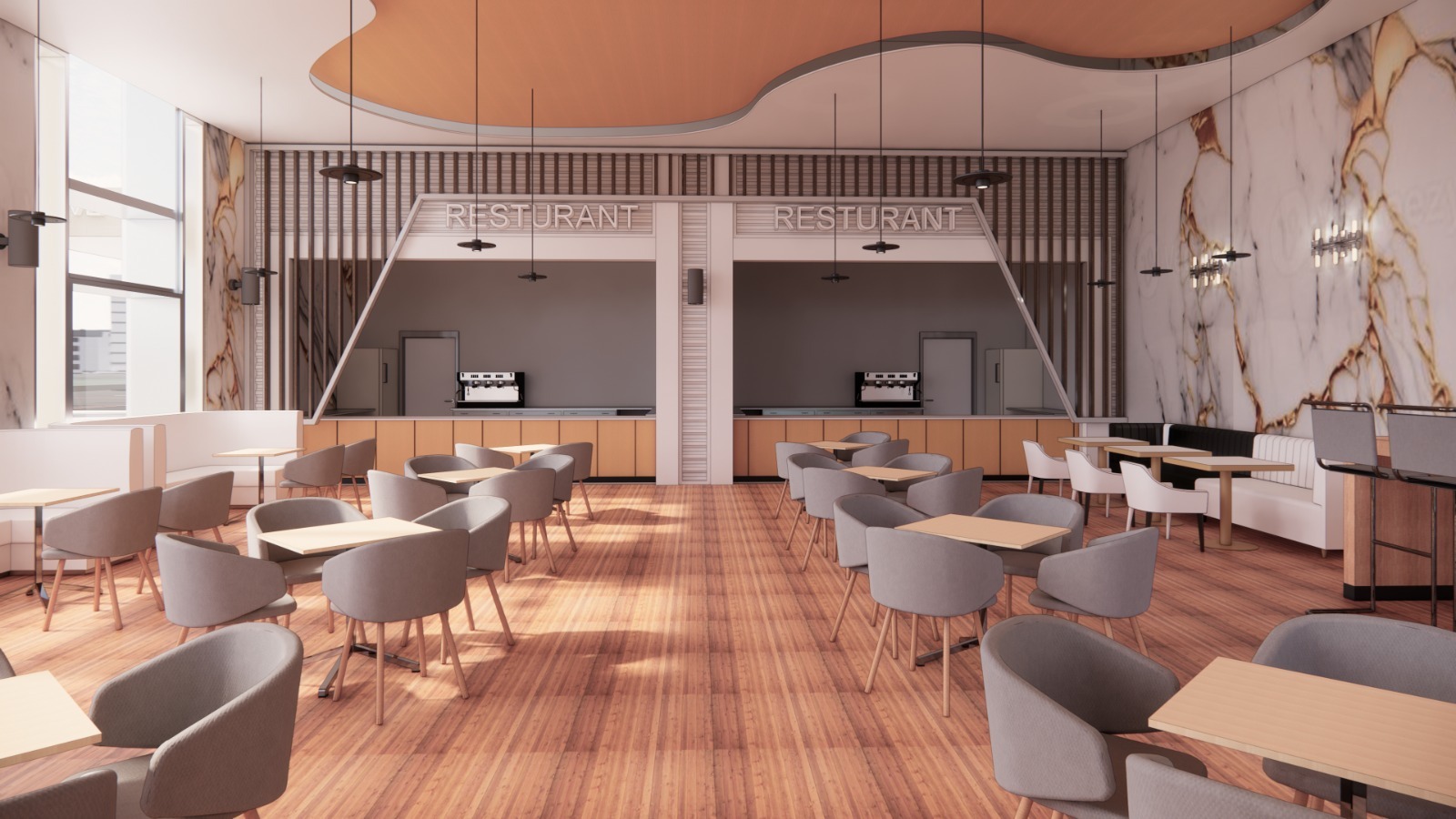 Restaurant interior